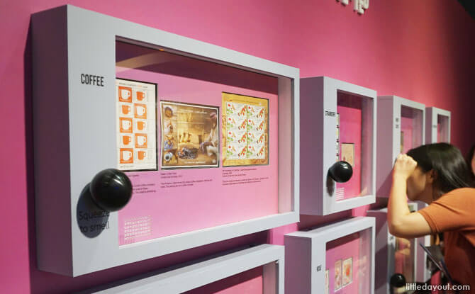 Engage the sense of smell at Singapore Philatelic Museum