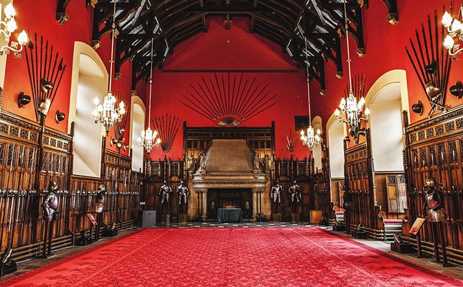 The Great Hall at Edinburgh Castle