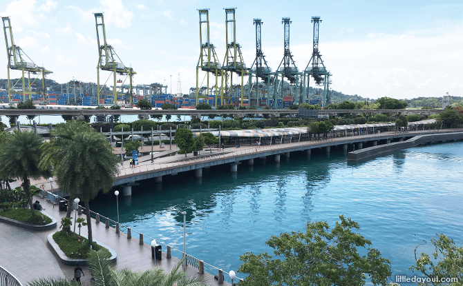 Sentosa Boardwalk - Leading out from VivoCity to Sentosa