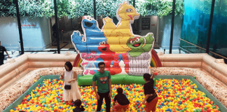 Sesame Street at Changi Airport - Inflatable Playground