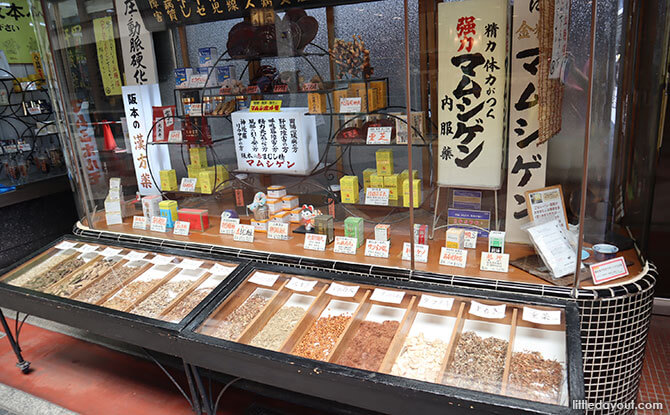 Stall at Shinkyogoku