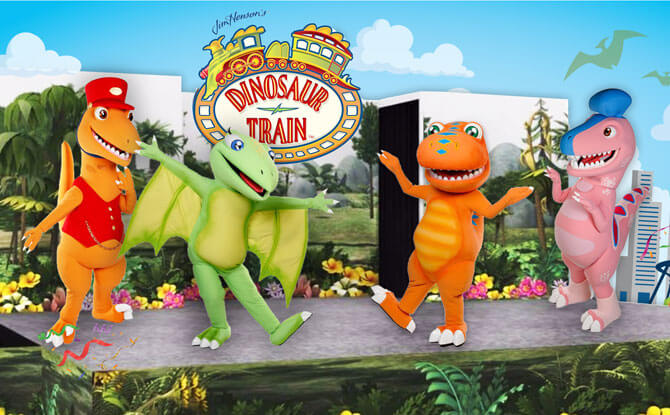 Dinosaur Train Live Show at Suntec City, June 2018