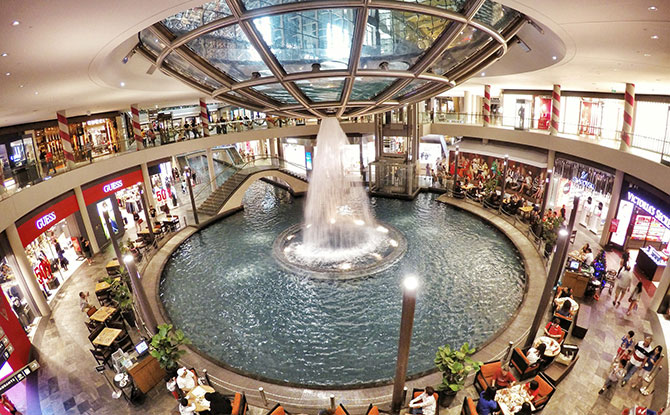 Rain Oculus at Marina Bay Sands