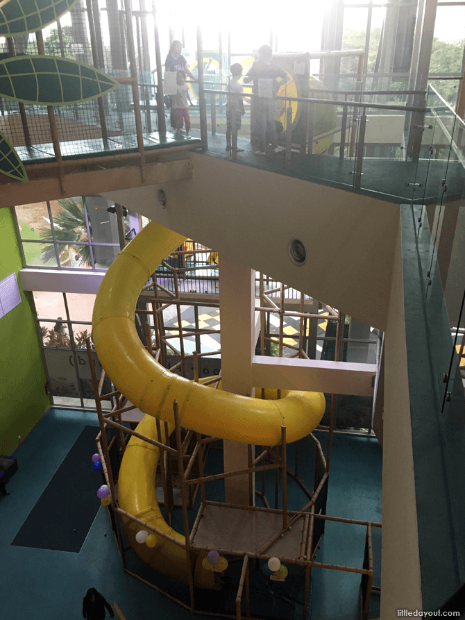 Tallest Slide in an Indoor Playground in Singapore