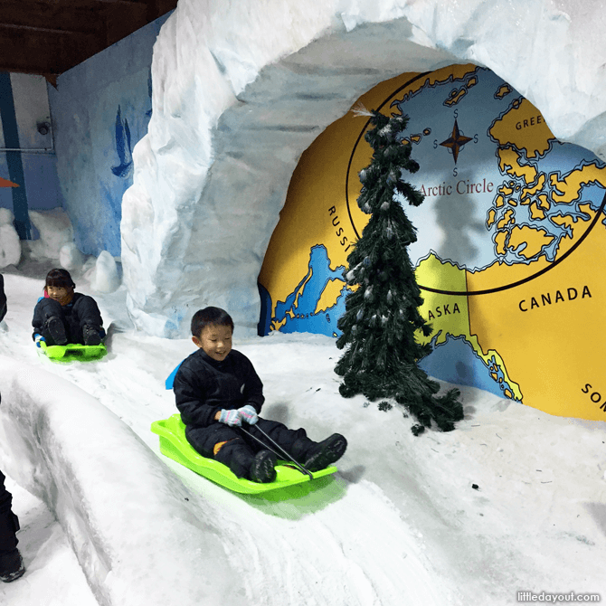 Snow City Winter Wonderland In Singapore With 4 Fun Zones For Cool