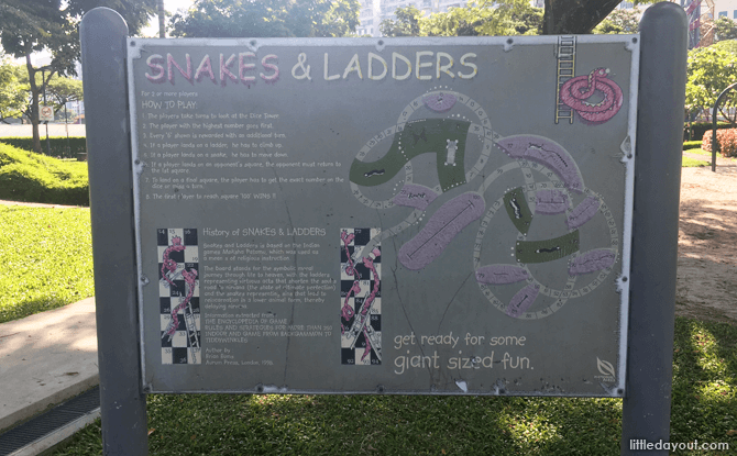 Snakes & Ladders Instruction Board