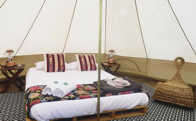 Glamping With Kids: Rough It Out In Luxury 8 Glamping with Soul Camping tent