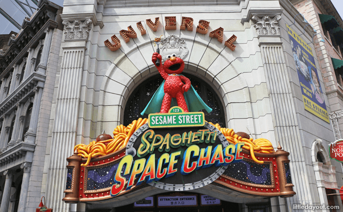 Sesame Street Spaghetti Space Chase