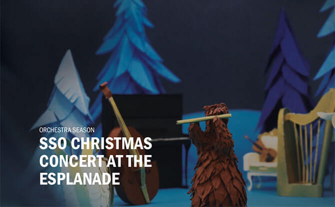 SSO Christmas Concert at the Esplanade