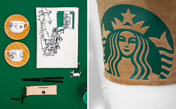 Starbucks Singapore Teams Up With Local Brands To Bring Festive Gifts To Stores - Including A Huggable Coffee Cup Cushion e-starbucks