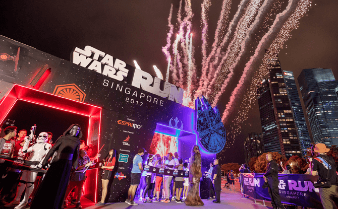 Star Wars Run Singapore 2017