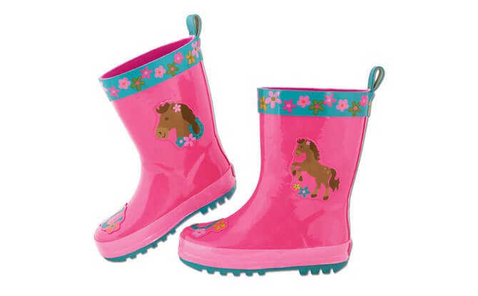 Stephen Joseph Horse Rainboots for Girls