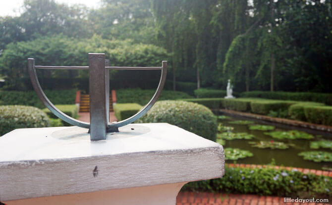 Sundial Garden at Singapore Botanic Gardens