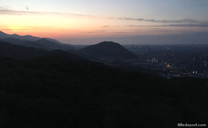 Sunset at Mount Moiwa