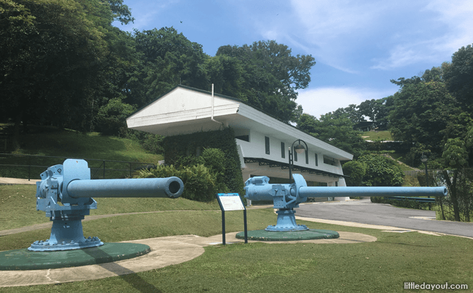 Surrender Chambers at Fort Siloso, Sentosa