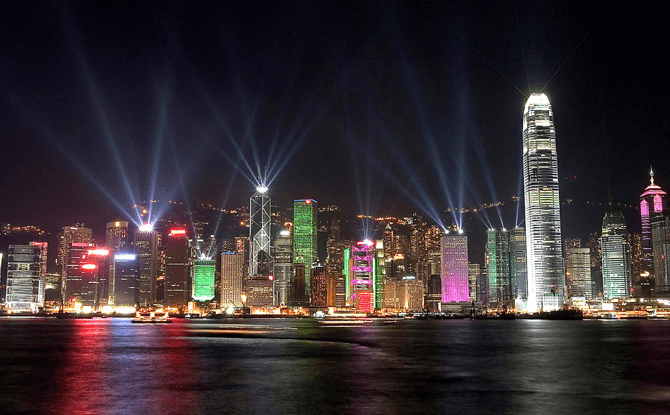 Symphony of Lights, Hong Kong