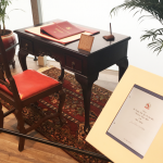 Writing Desk on display at Istana Heritage Gallery