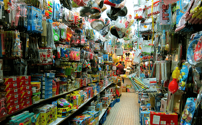 Shop at Toy Street, Hong Kong