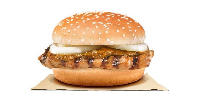 Burger King Rendang Tendergrill Chicken