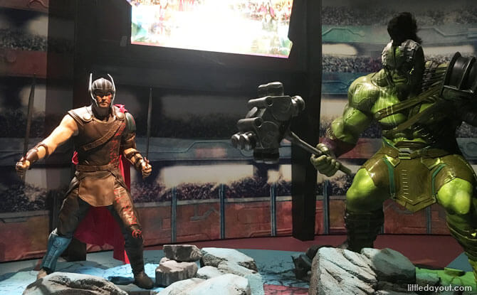 Thor and the Hulk