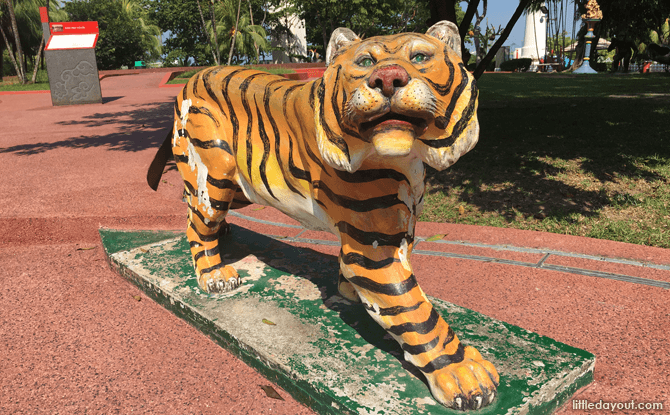 Haw Par Villa Tiger Statue