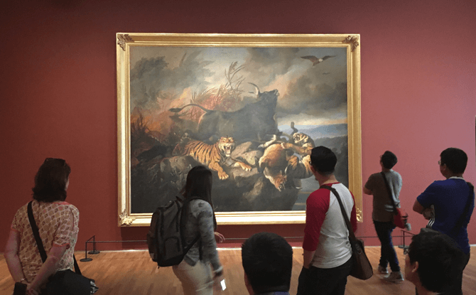 Visiting National Gallery Singapore with Kids