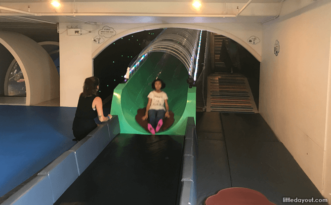 Time tube slider at Imaginia Playland