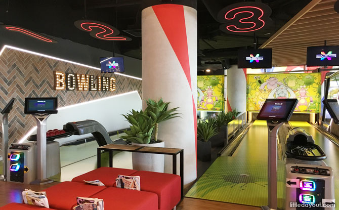 Timezone VivoCity: Bowling, Bumper Cars And Party Room