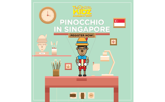 Pinocchio in Singapore