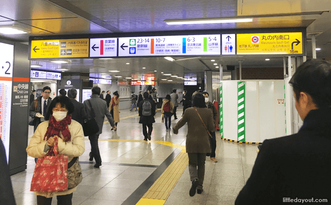 Train station, Tokyo