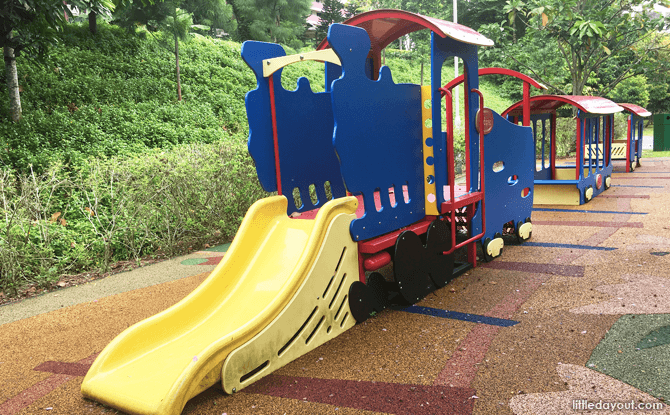 Train Playground at Rumah Tinggi Eco Park