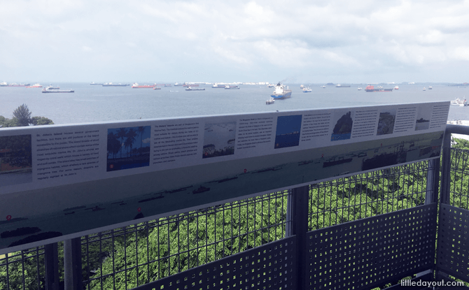 View from Fort Siloso Skywalk