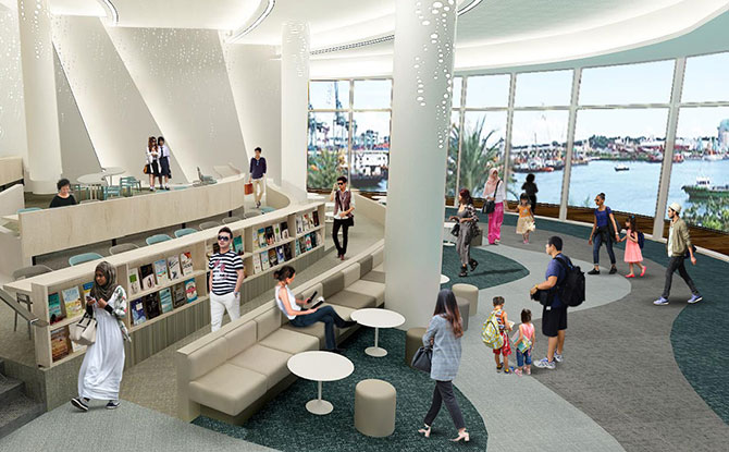 Singapore’s Largest Mall Library, library@harbourfront, to open at VivoCity in 2019