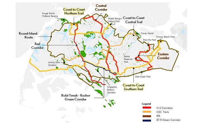 New Coast-To-Coast Trails To Be Developed, Including A Changi-To-Tuas Route