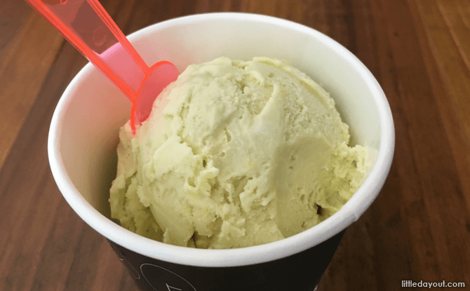 Wasabi Ice Cream at Kindred Folk