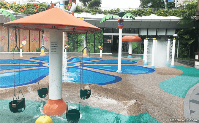 Water Play Area at Changi City Point