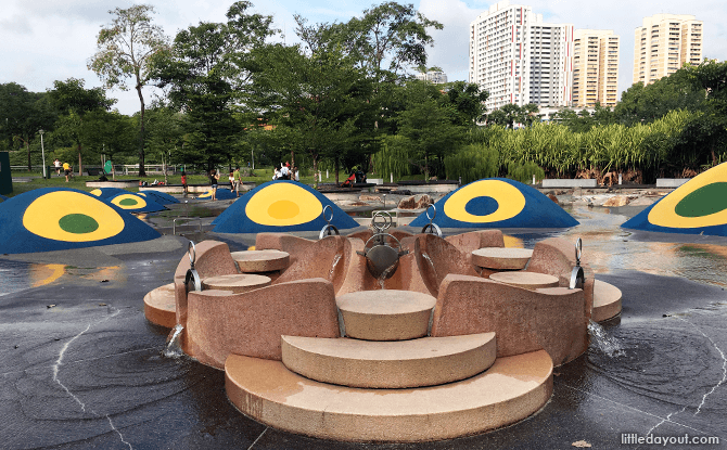 Water Playground at Bishan-Ang Mo Kio Park