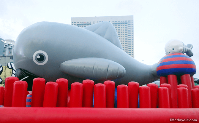 Gigantic Inflatable Narwhal