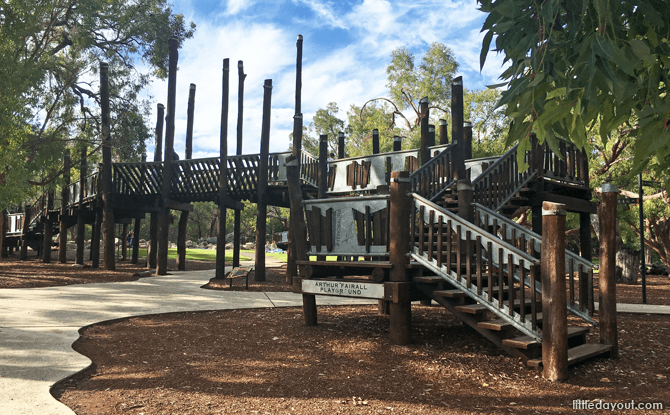 Arthur Fairfall Playground at Synergy Parkland, Perth