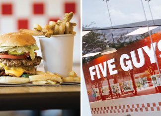 Five Guys NEX: American-Style Burgers & Milkshakes In The Heartland Five Guys NEX: American-Style Burgers & Milkshakes In The Heartland