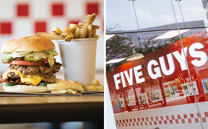 Five Guys NEX: American-Style Burgers & Milkshakes In The Heartland