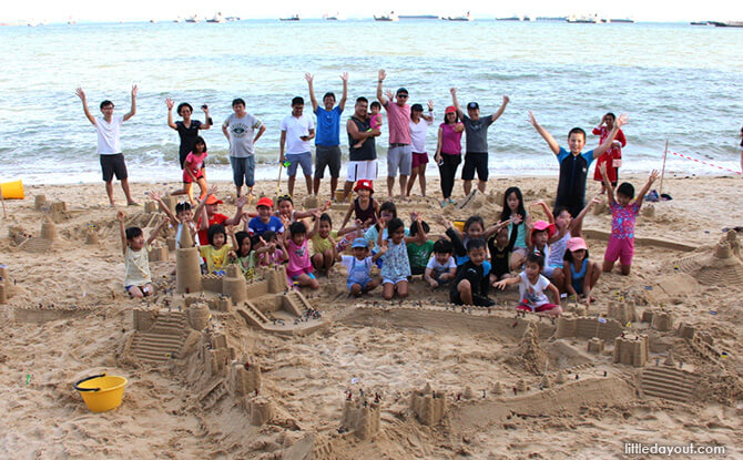 Review: Little Day Outing to Castle Beach – Amazing Sandcastles Family Workshop