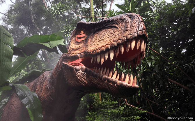 Zoo-rassic Park: Dinosaur Encounter at Singapore Zoo T-Rex