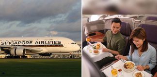 Restaurant A380 @ Changi: Dine On SIA Plane At Changi Airport