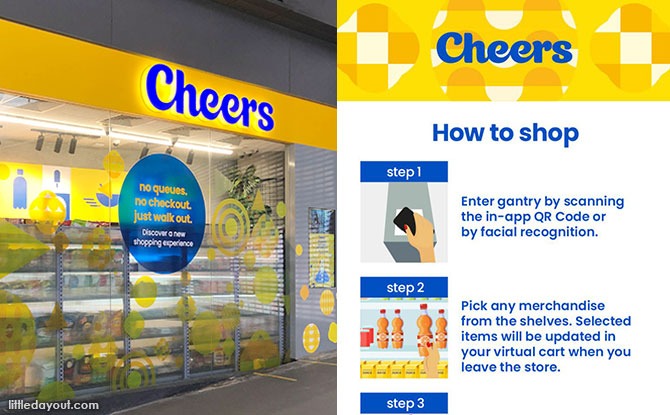 e00-cheers Automated Cheers' Store At Our Tampines Hub: Shopping With An App