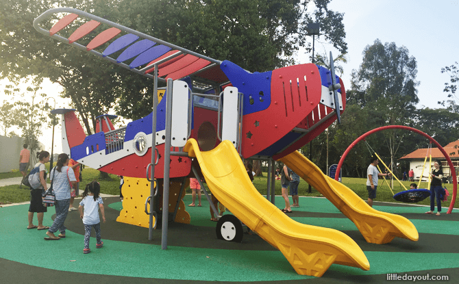 Aeroplane Playground at The Oval