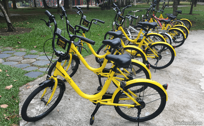 Bike Sharing in Singapore: Ofo and oBike Bike Sharing in Singapore