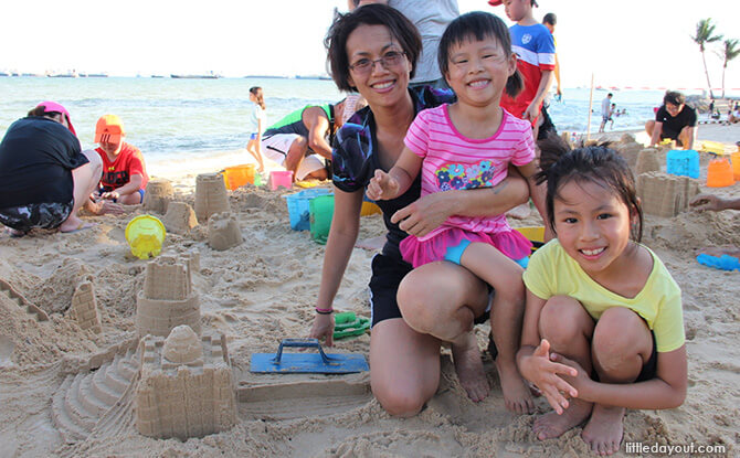 Review: Little Day Outing to Castle Beach – Amazing Sandcastles Family Workshop