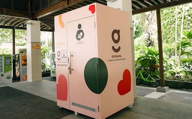 Lactation Pods By Go!Mama Go On Trial At Sentosa