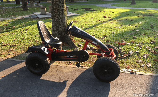 at klemme gentage Lade være med Pedal Go-karts at West Coast Park: Go Go Pedal Power - Little Day Out